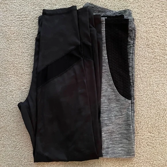 2 full length leggings size L - Picture 6 of 6